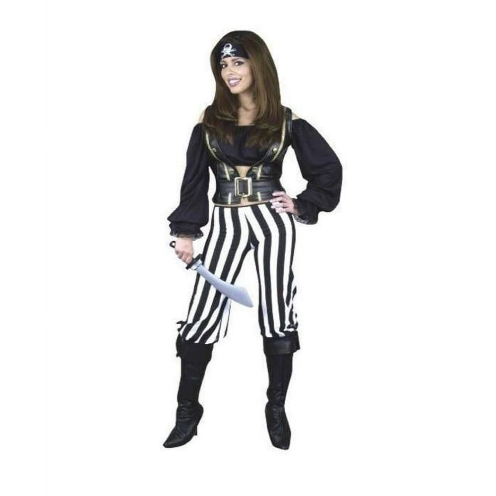 #2437 Charades Adult Pirate Queen Costume size Medium